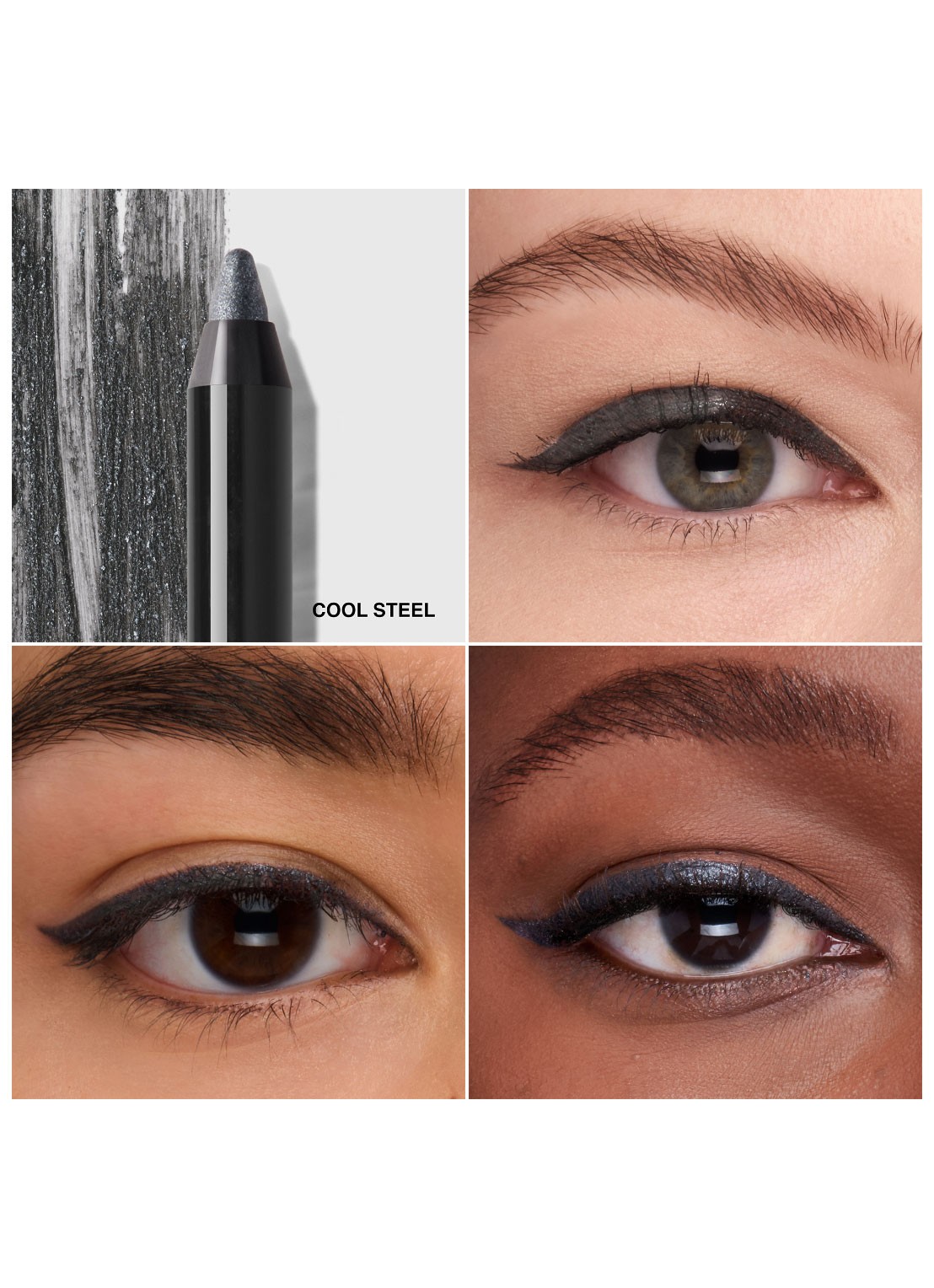 Bobbi Brown 24 Hour Waterproof Kajal Liner - eyeliner - detail 2 cool steel