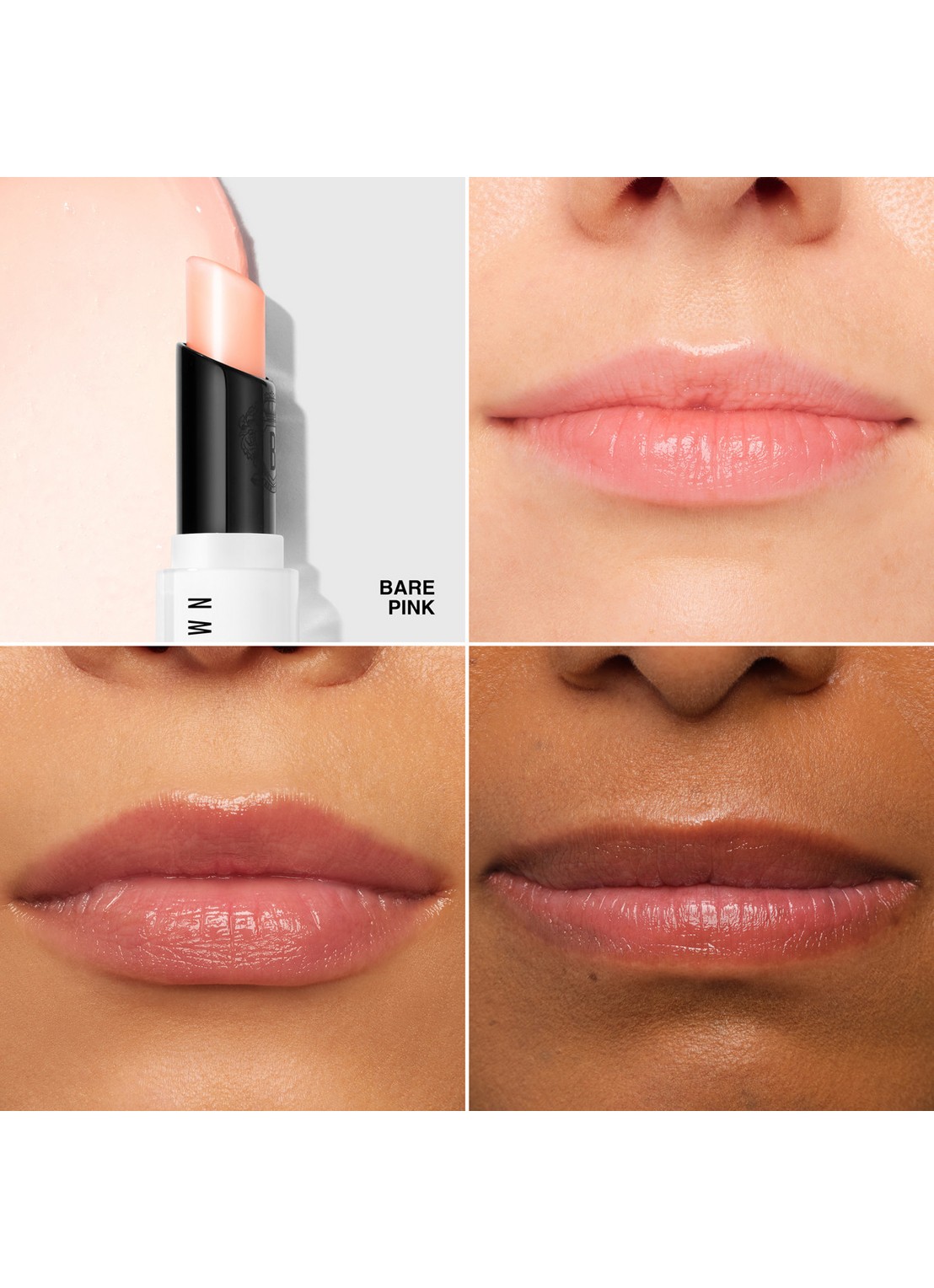 Bobbi Brown Bare Pink Duo Lipgloss en lippen balsem set - make-up set - detail 5 bare pink