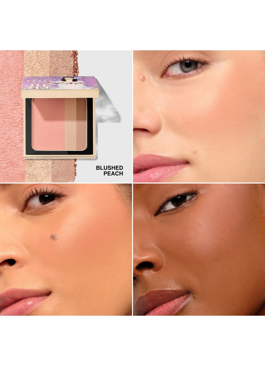 Bobbi Brown Brightening Blush Limited Edition  - detail blushed peach