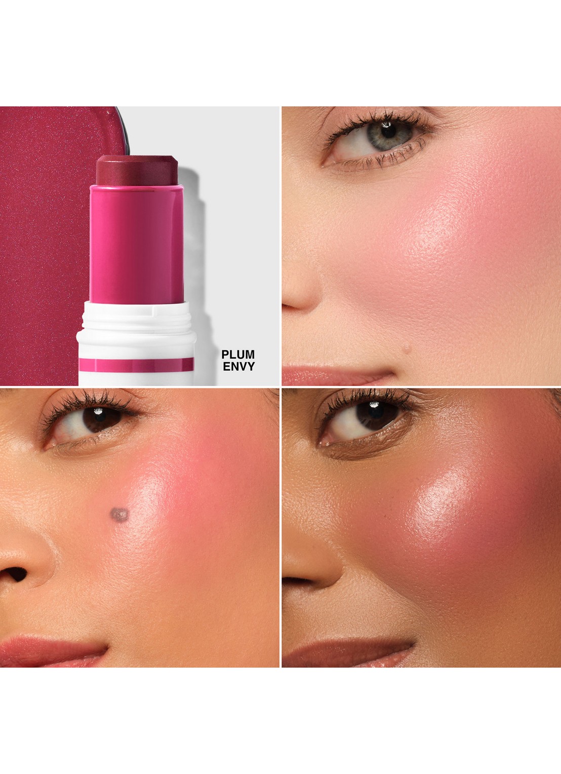 Bobbi Brown Color Pop Holiday Cracker Skin Enhancer Multi-Stick Duo Set - make-up set - detail 5 cheeky pink | plum envy