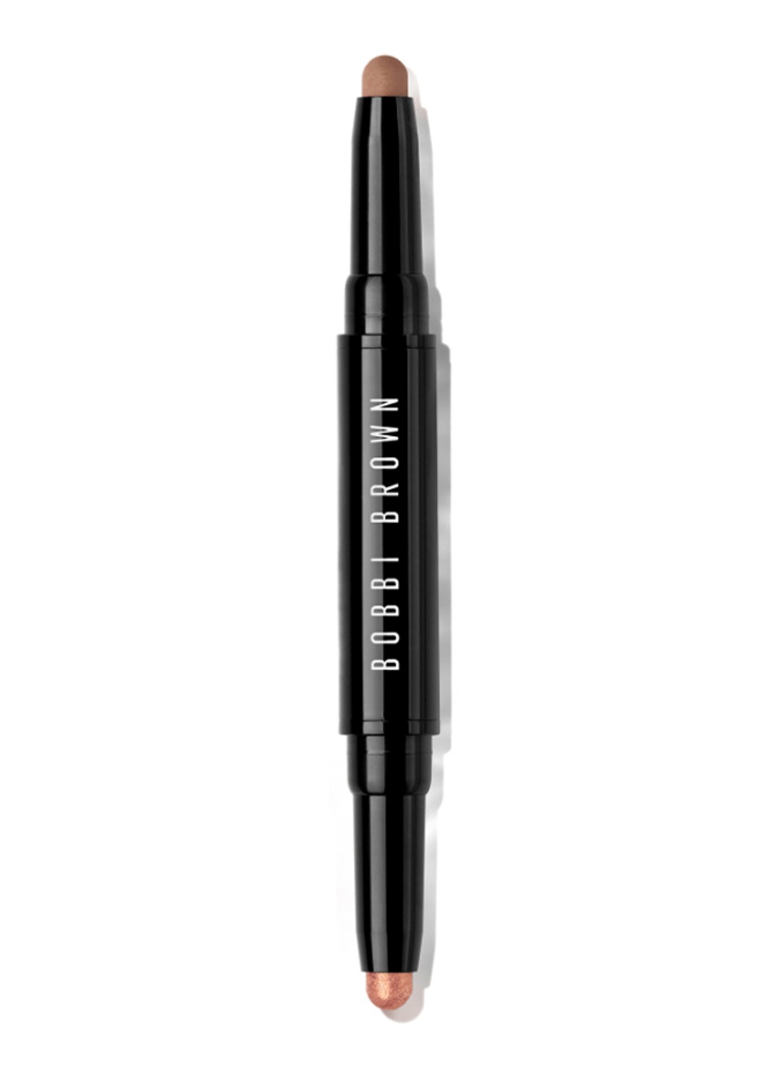 Bobbi Brown Dual-Ended Long Wear Cream Shadow Stick - oogschaduwstick - voorkant 3 biscotti / heat ray