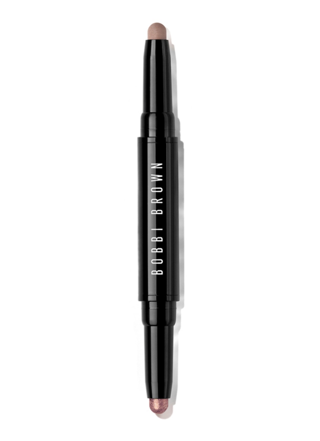Bobbi Brown Dual-Ended Long Wear Cream Shadow Stick - oogschaduwstick - voorkant muted taupe / pyrite