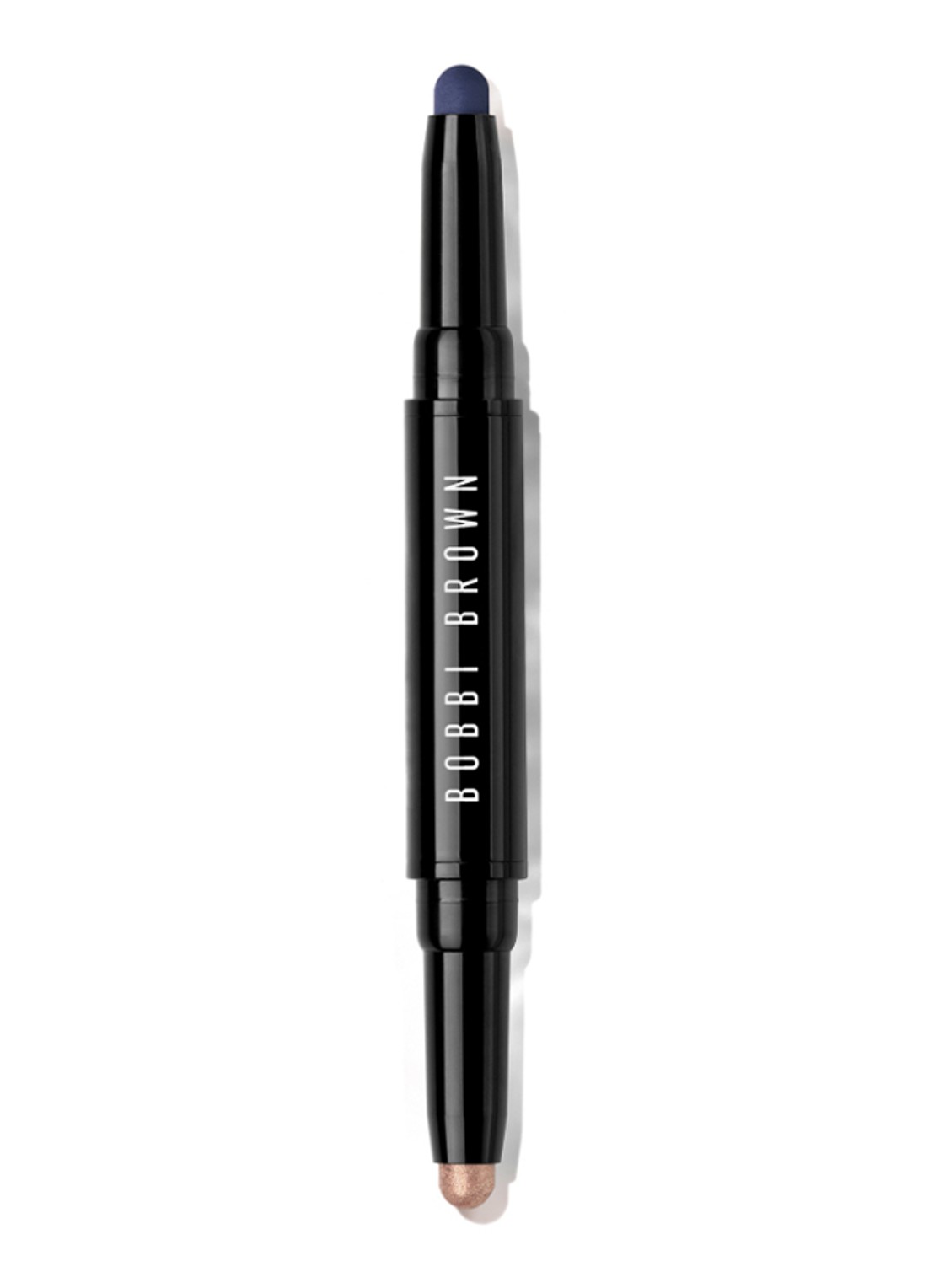 Bobbi Brown Dual-Ended Long Wear Cream Shadow Stick - oogschaduwstick - voorkant 3 rich navy / silk