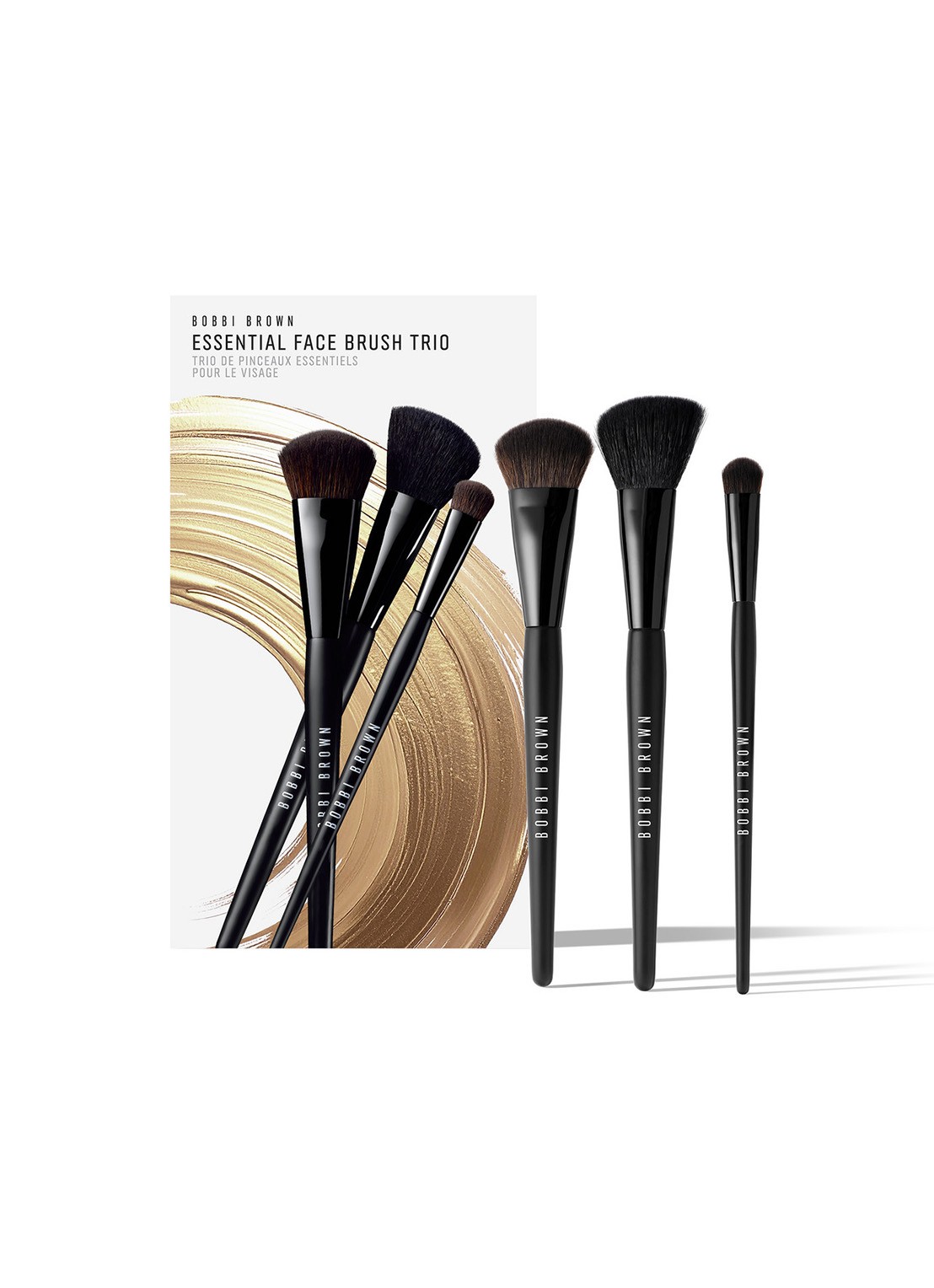 Bobbi Brown Essential Face Brush Trio Face Brush Set - make-up set - voorkant undefined
