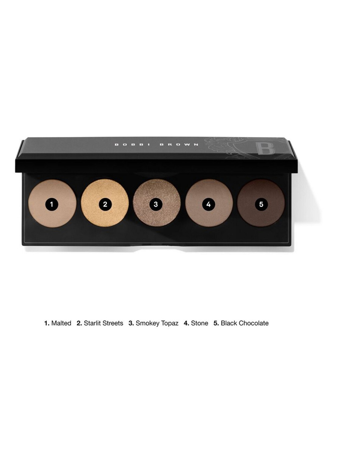 Bobbi Brown Eyeshadow Nude - oogschaduw palette - detail 3 301 smokey nudes
