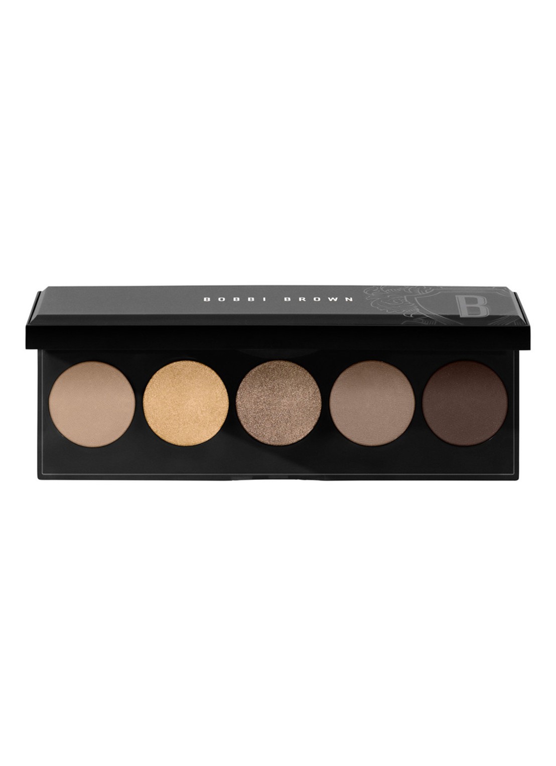 Bobbi Brown Eyeshadow Nude - oogschaduw palette - voorkant 6 301 smokey nudes