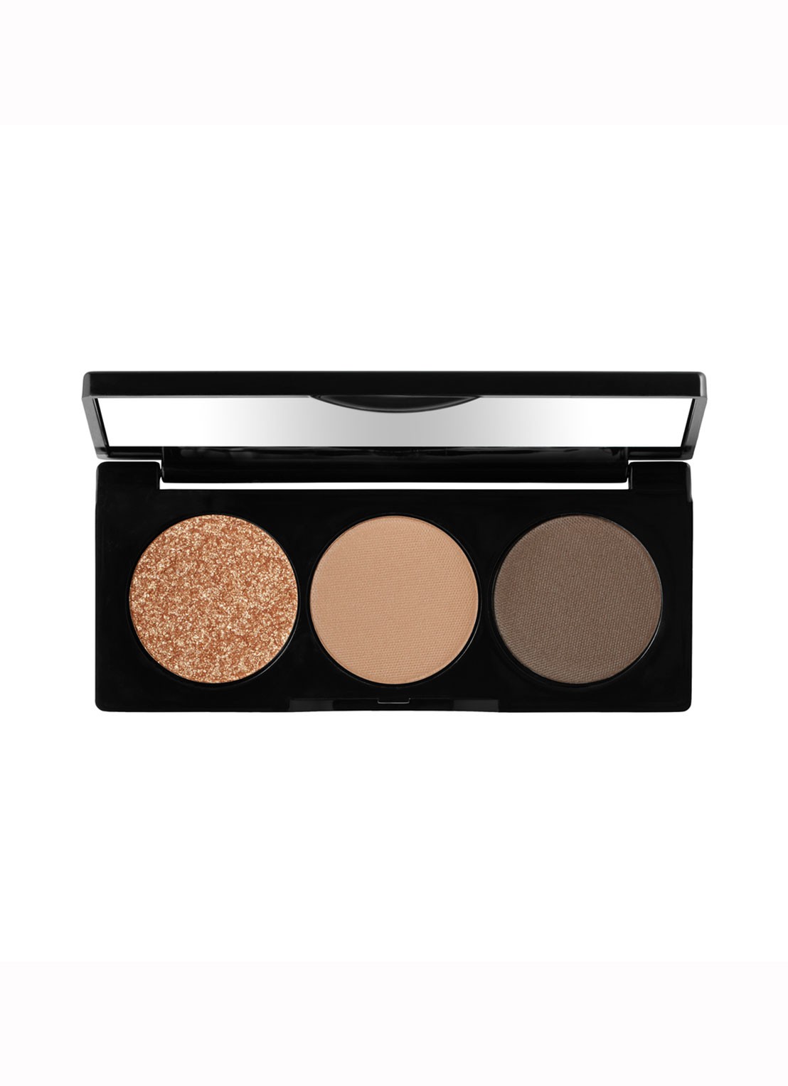 Bobbi Brown Eyeshadow Trio Golden Hour - oogschaduw palette - voorkant 3 golden hour