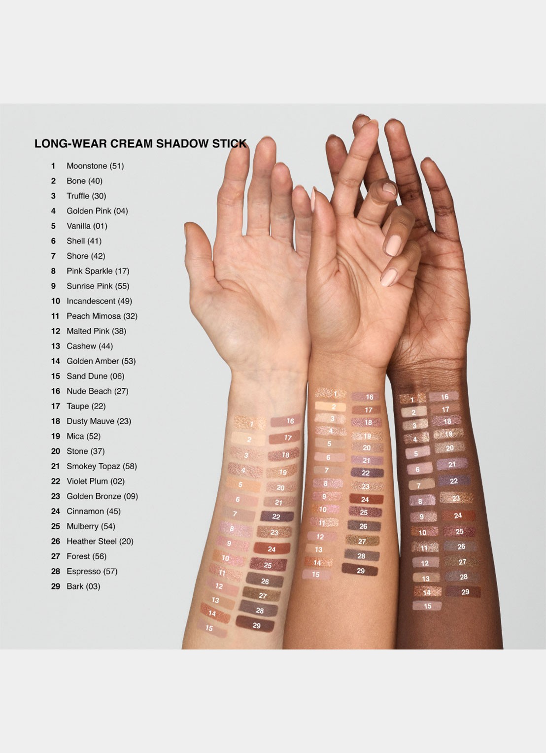 Bobbi Brown Long Wear Cream Shadow Stick - oogschaduwstick - detail 3 hazelnut