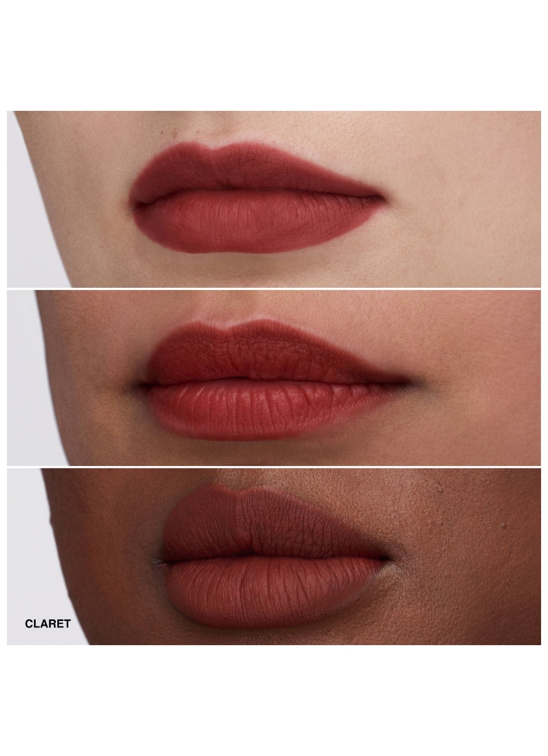 Bobbi Brown Luxe Cashmere Matte Lipstick - detail 2 claret