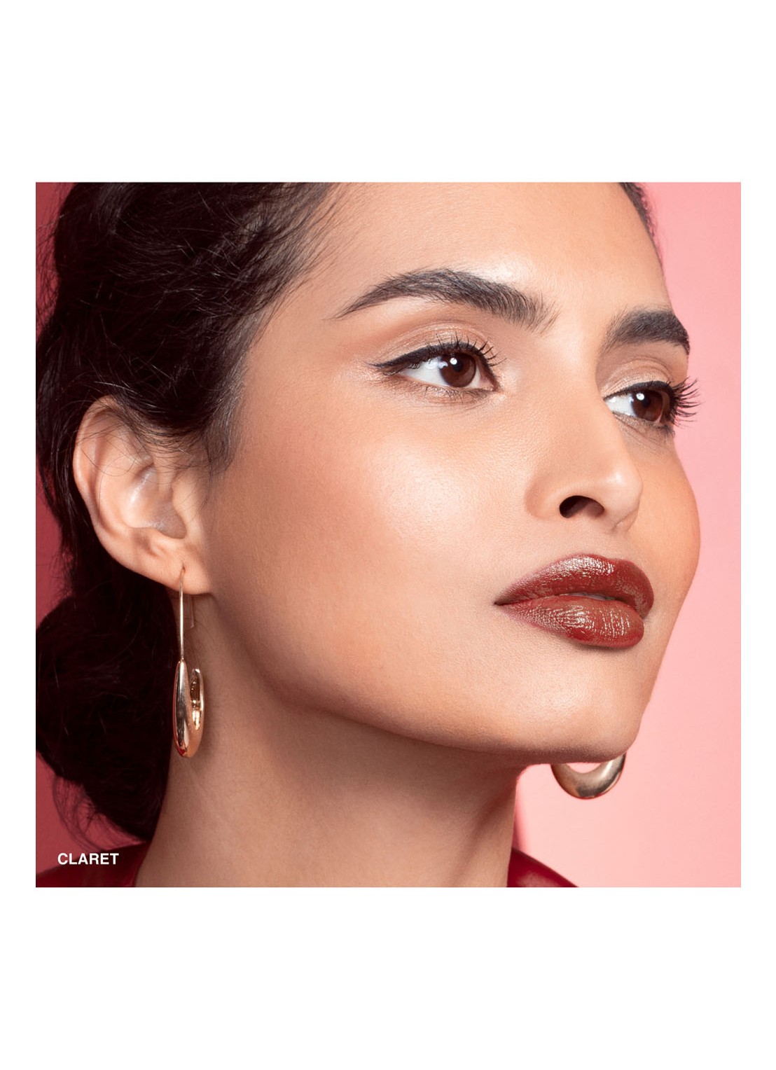 Bobbi Brown Luxe Shine Intense Lipstick - voorkant 2 claret