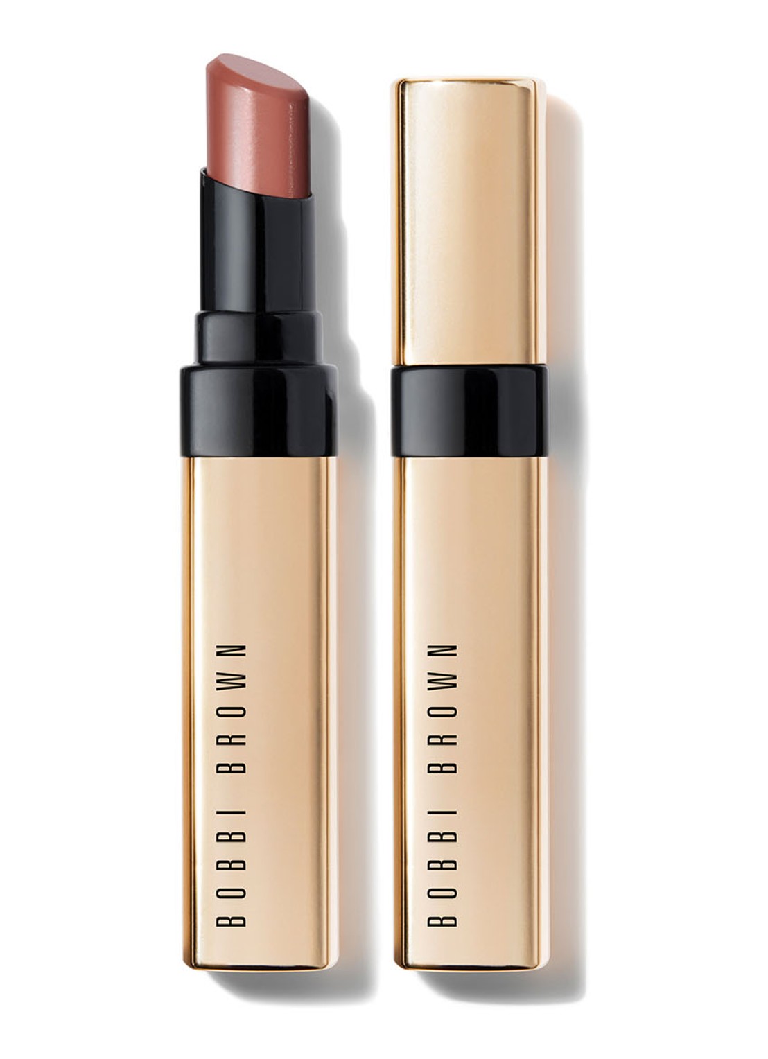 Bobbi Brown Luxe Shine Intense Lipstick - voorkant bare truth