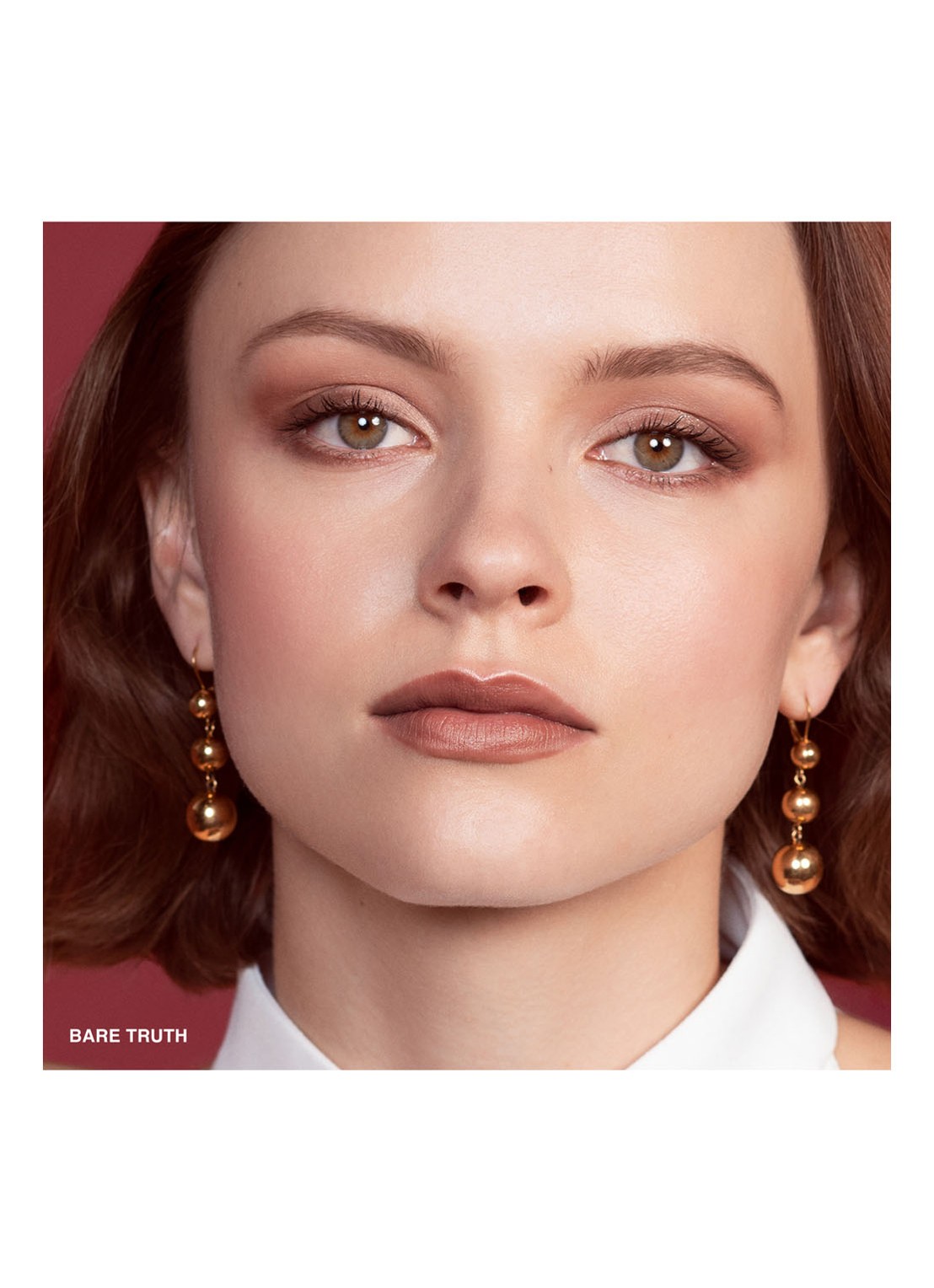 Bobbi Brown Luxe Shine Intense Lipstick - voorkant 2 bare truth