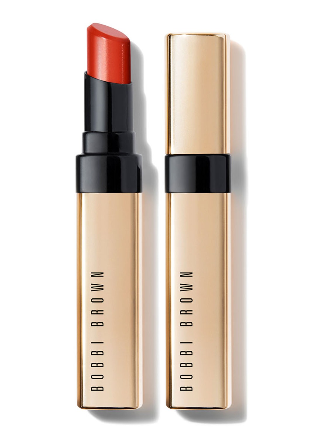 Bobbi Brown Luxe Shine Intense Lipstick - voorkant desert sun