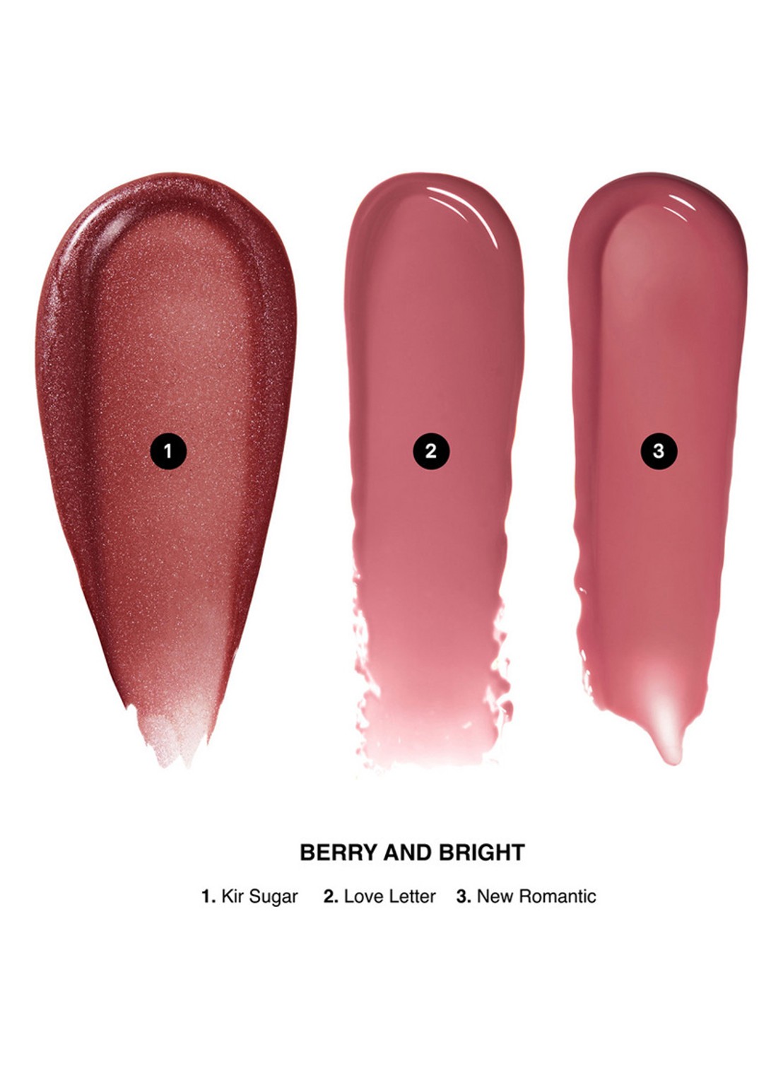 Bobbi Brown Mini Crushed Lip Trio Lippenset - make-up set - detail 3 new romantic | love letter | kir sugar