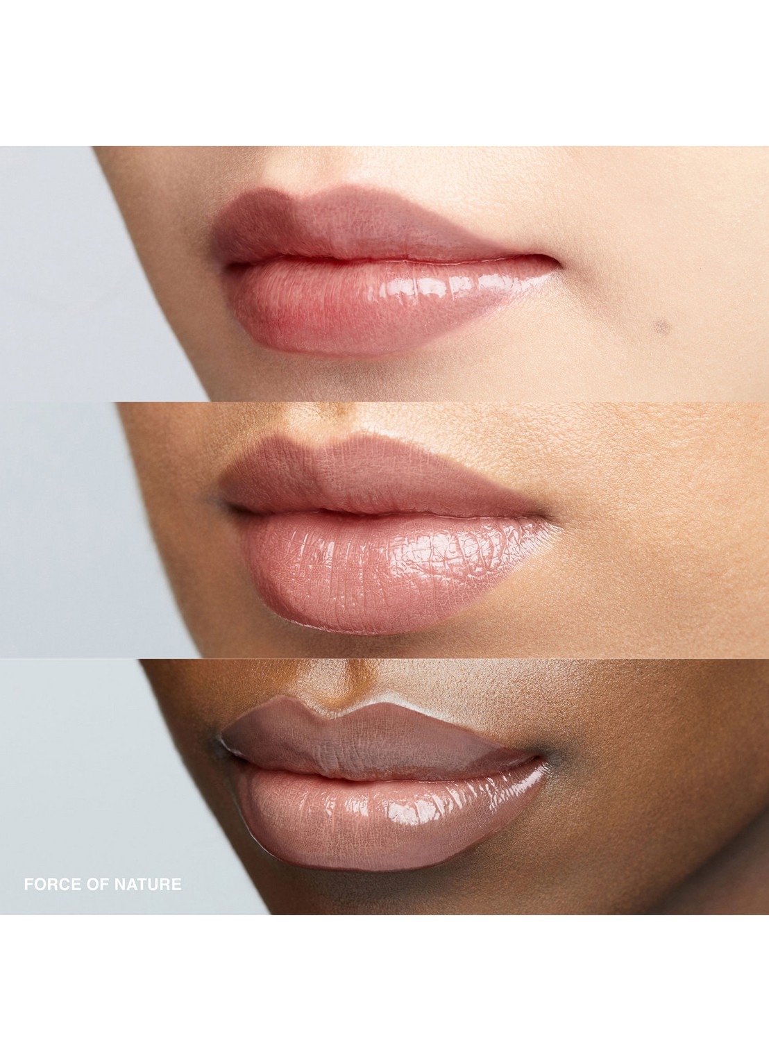 Bobbi Brown Mini Crushed Lip Trio Lippenset - make-up set - detail 4 bare sparkle | force of nature | in the buff