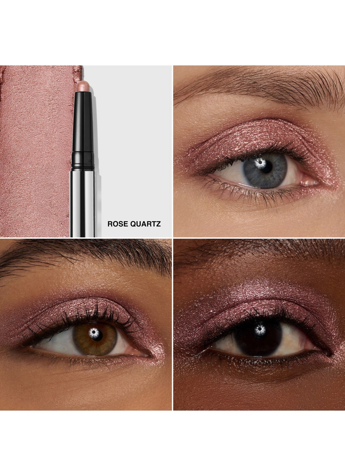 Bobbi Brown Molten Metal Shadow Stick - oogschaduwstick - achterkant 6 rose quartz