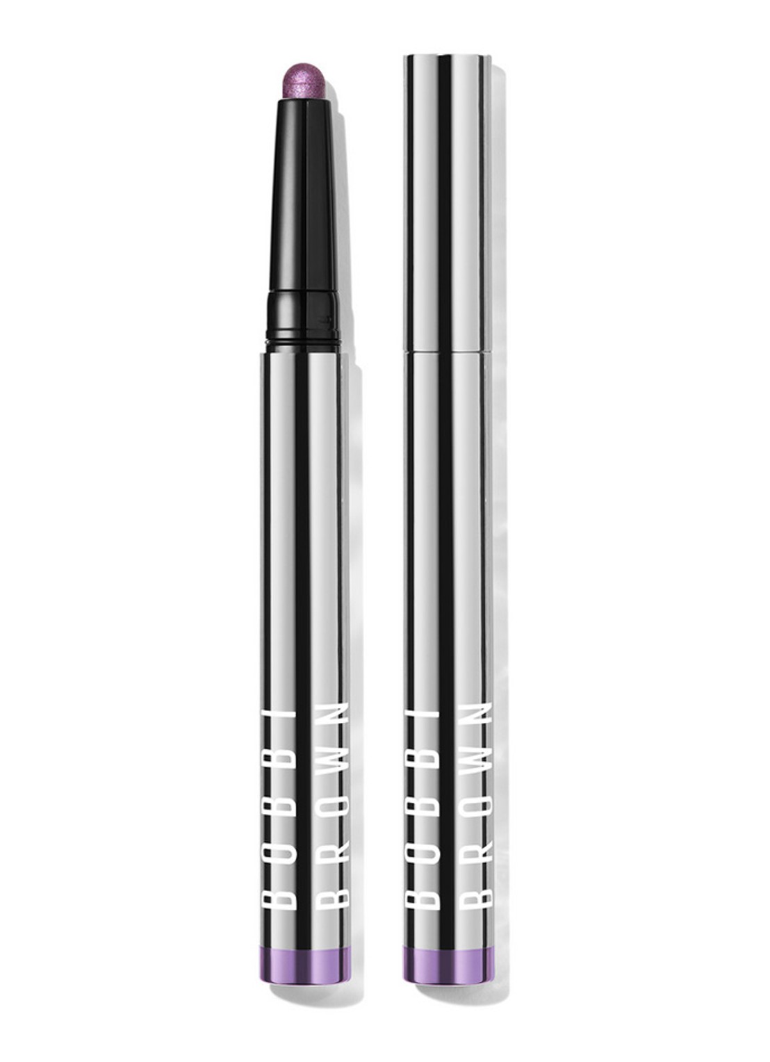 Bobbi Brown Molten Metal Shadow Stick - oogschaduwstick - voorkant violet chrome
