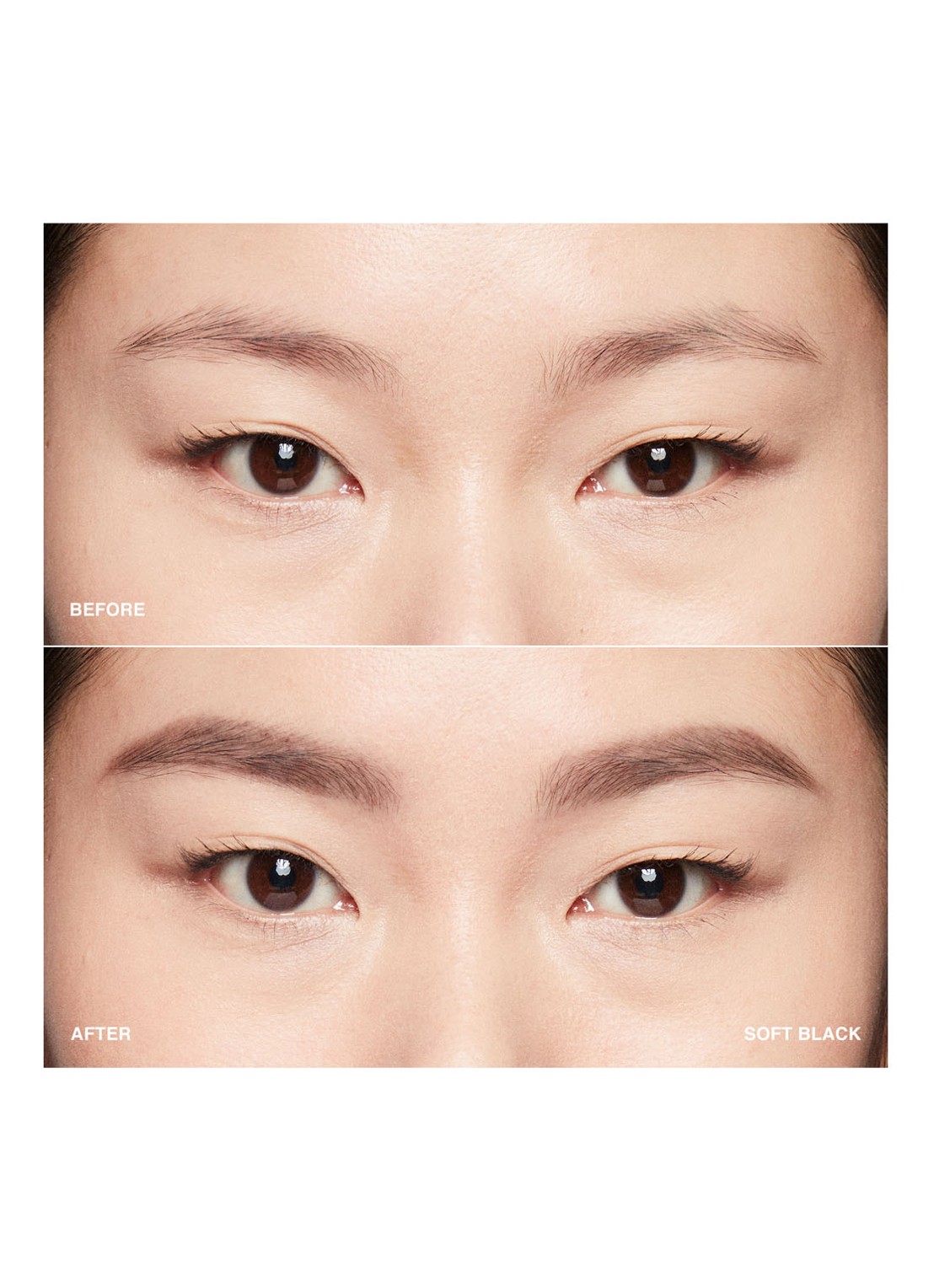 Bobbi Brown Natural Brow Shaper - getinte wenkbrauwgel - detail 5 soft black