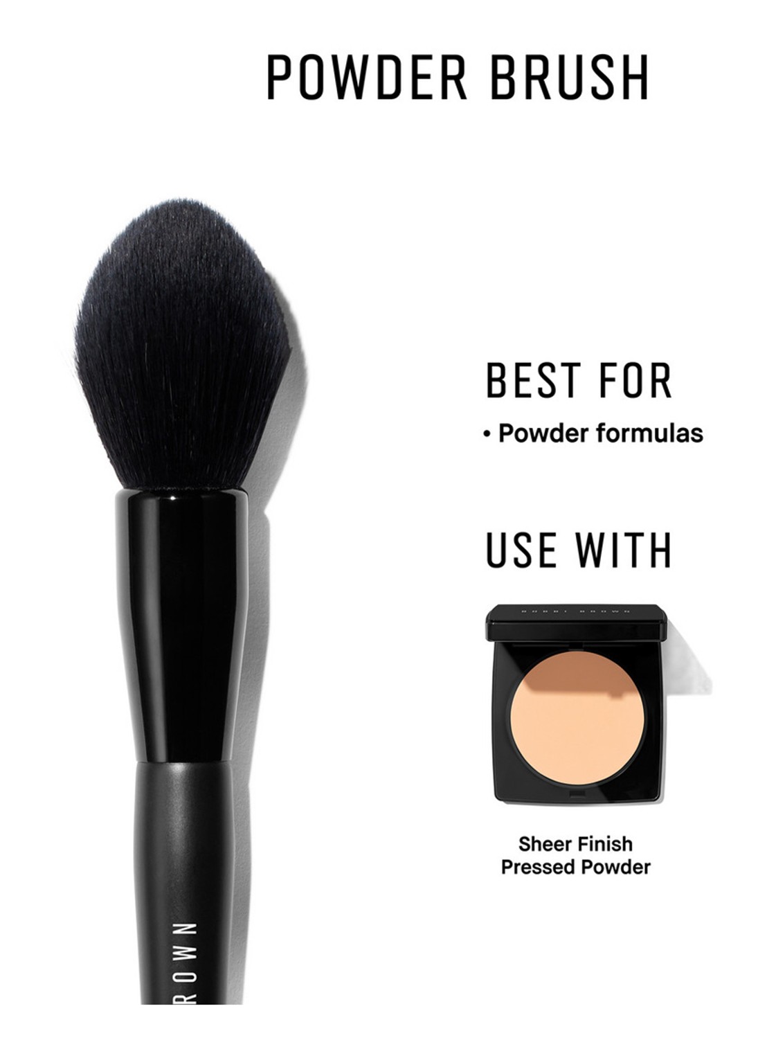 Bobbi Brown Powder Brush Poederkwast - make-up kwast - detail 2 undefined