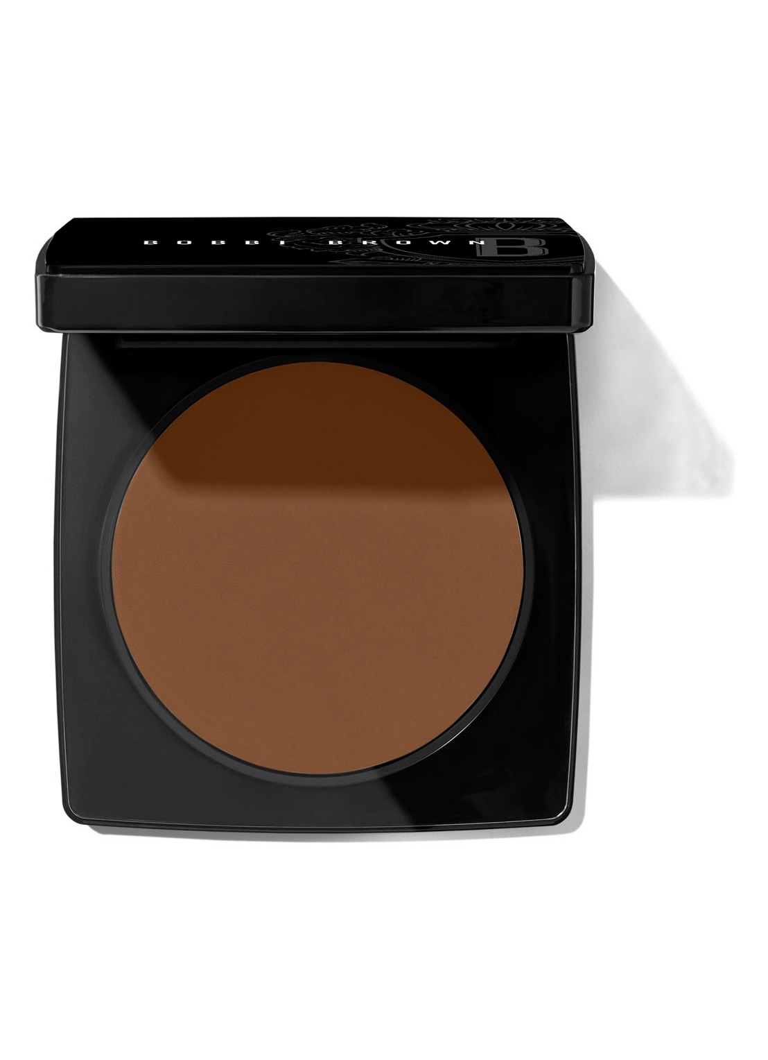 Bobbi Brown Sheer Finish Pressed Powder - poeder - voorkant warm chestnut