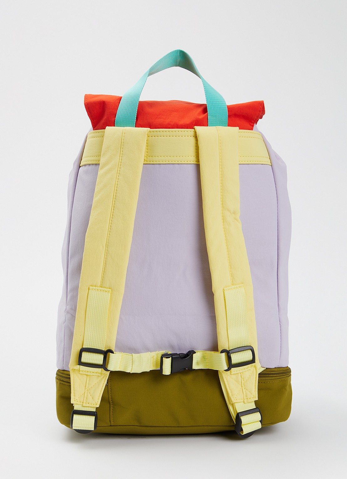 BOBO CHOSES Booo rugzak met logo - achterkant 2 lichtpaars