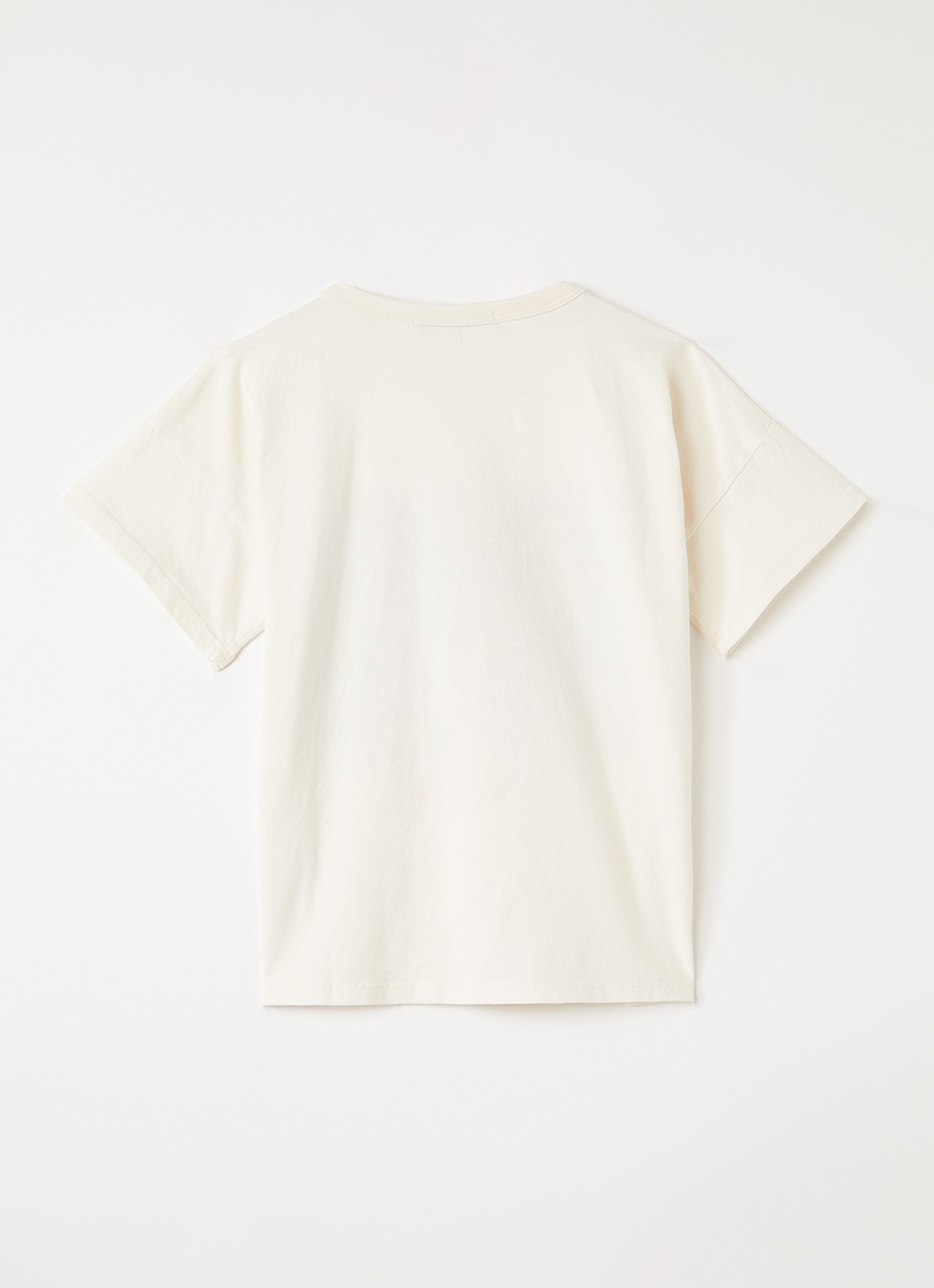 BOBO CHOSES Dog T-shirt met print - voorkant 2 gebroken wit