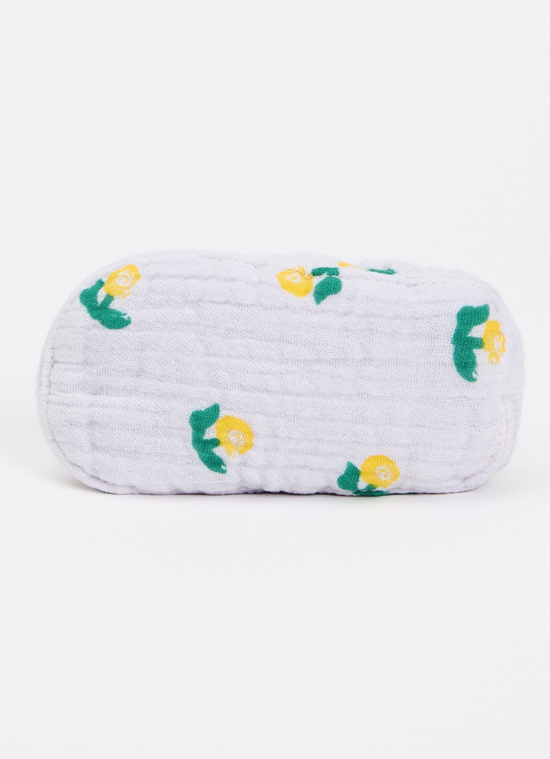 BOBO CHOSES Stamp Bloom babyslofje met bloemenprint - detail lichtpaars