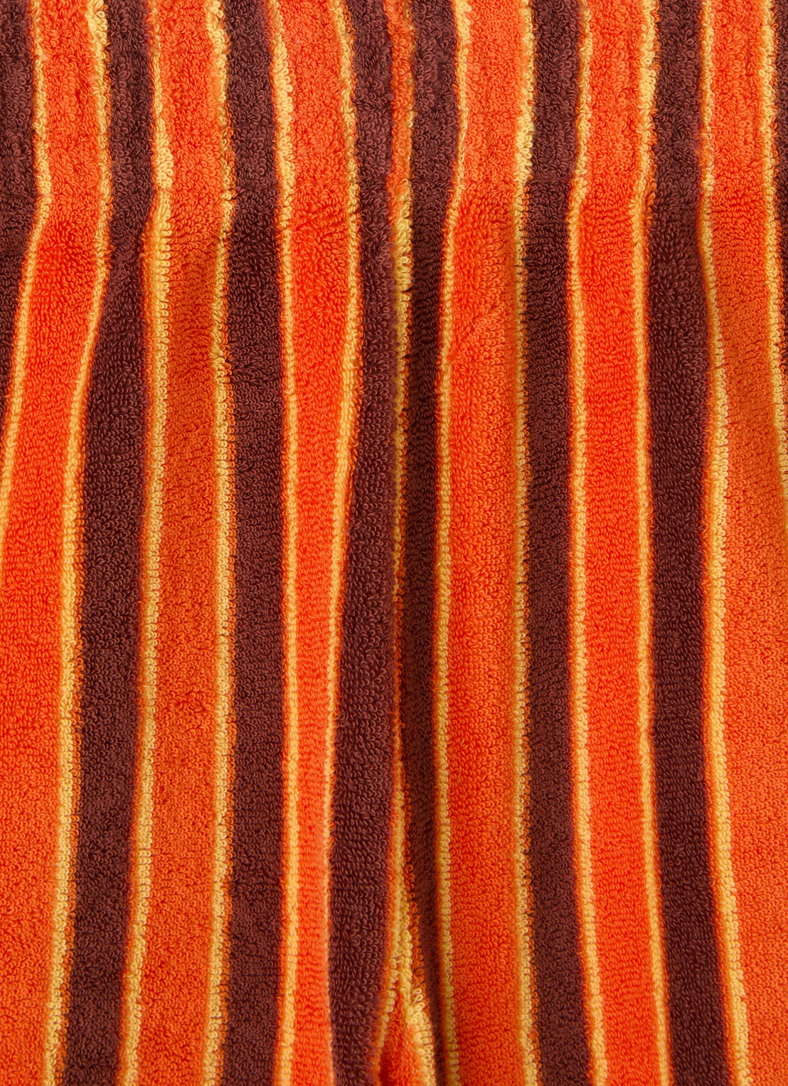BOBO CHOSES Straight fit korte broek van badstof - detail 3 oranje