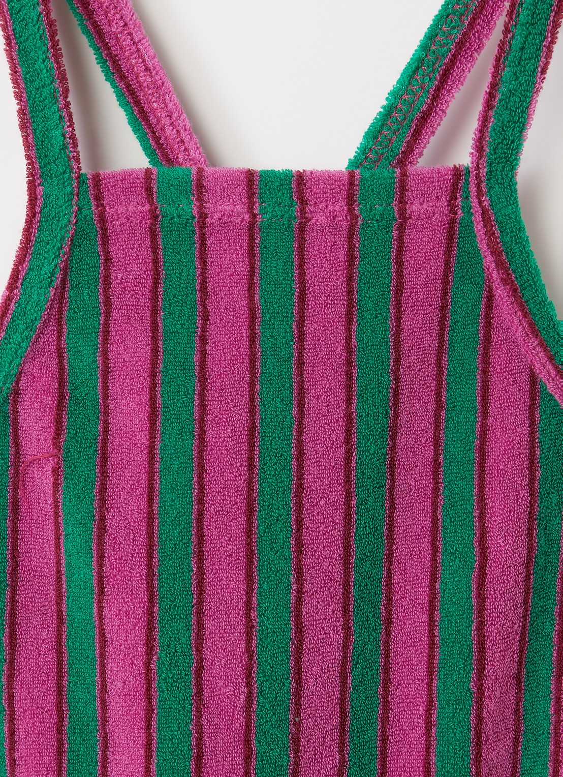 BOBO CHOSES Straight fit playsuit met streepprint - detail 3 paars