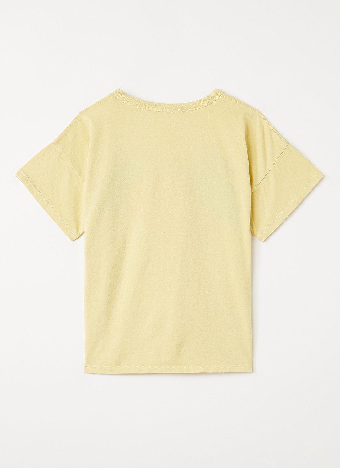 BOBO CHOSES Tangerine T-shirt met print - voorkant 2 geel