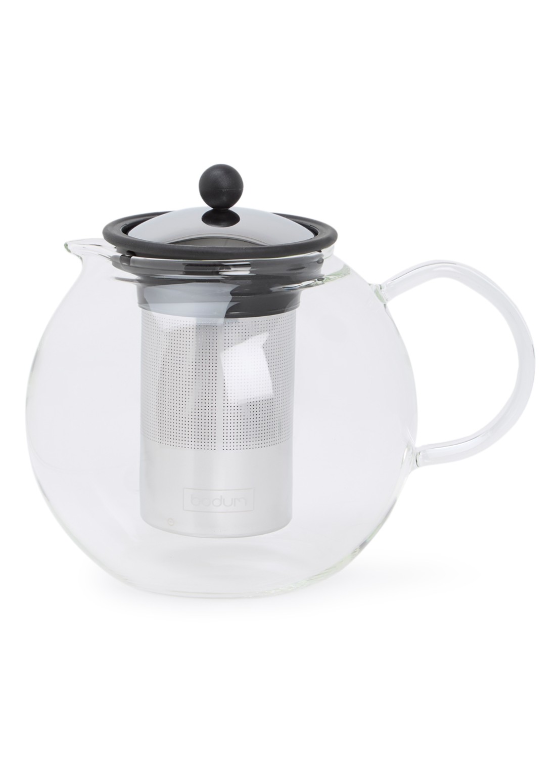 Bodum Assam theepot 1,5 liter - voorkant transparant
