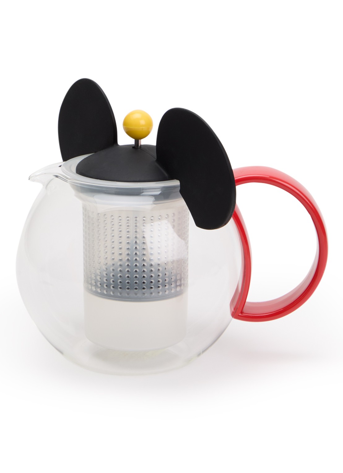 Bodum Assam theepot 1 liter  - voorkant rood