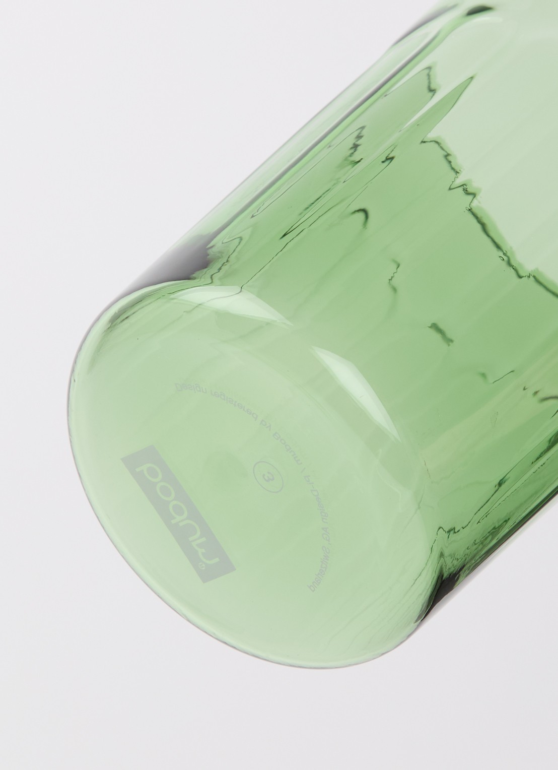 Bodum Bierglas 35 cl set van 4 - voorkant 2 groen