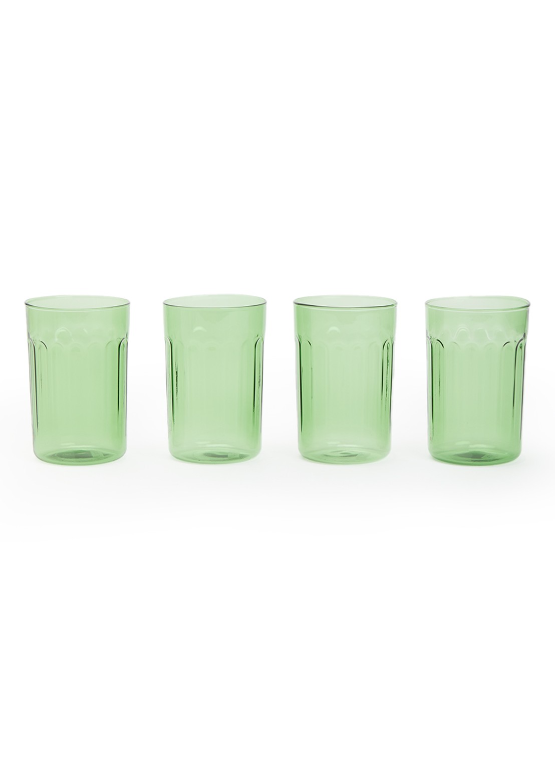 Bodum Bierglas 50 cl set van 4 - voorkant groen