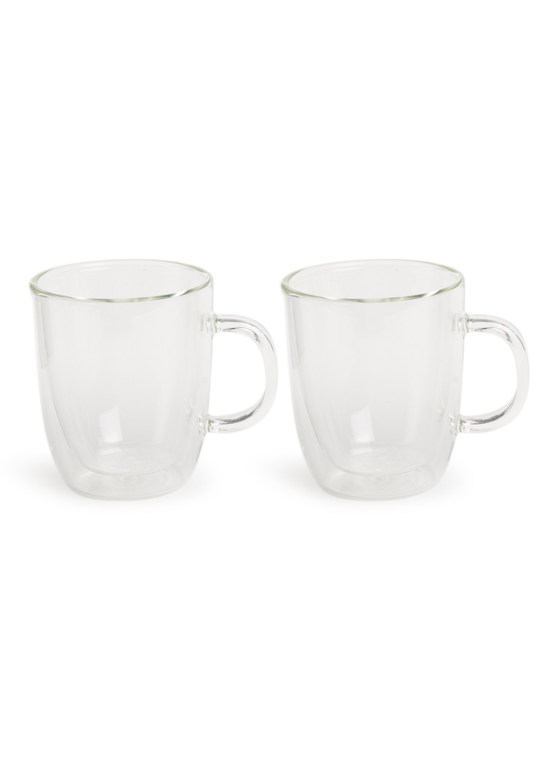 Bodum Bistro dubbelwandig koffie- en theeglas 30 cl set van 2 - voorkant transparant
