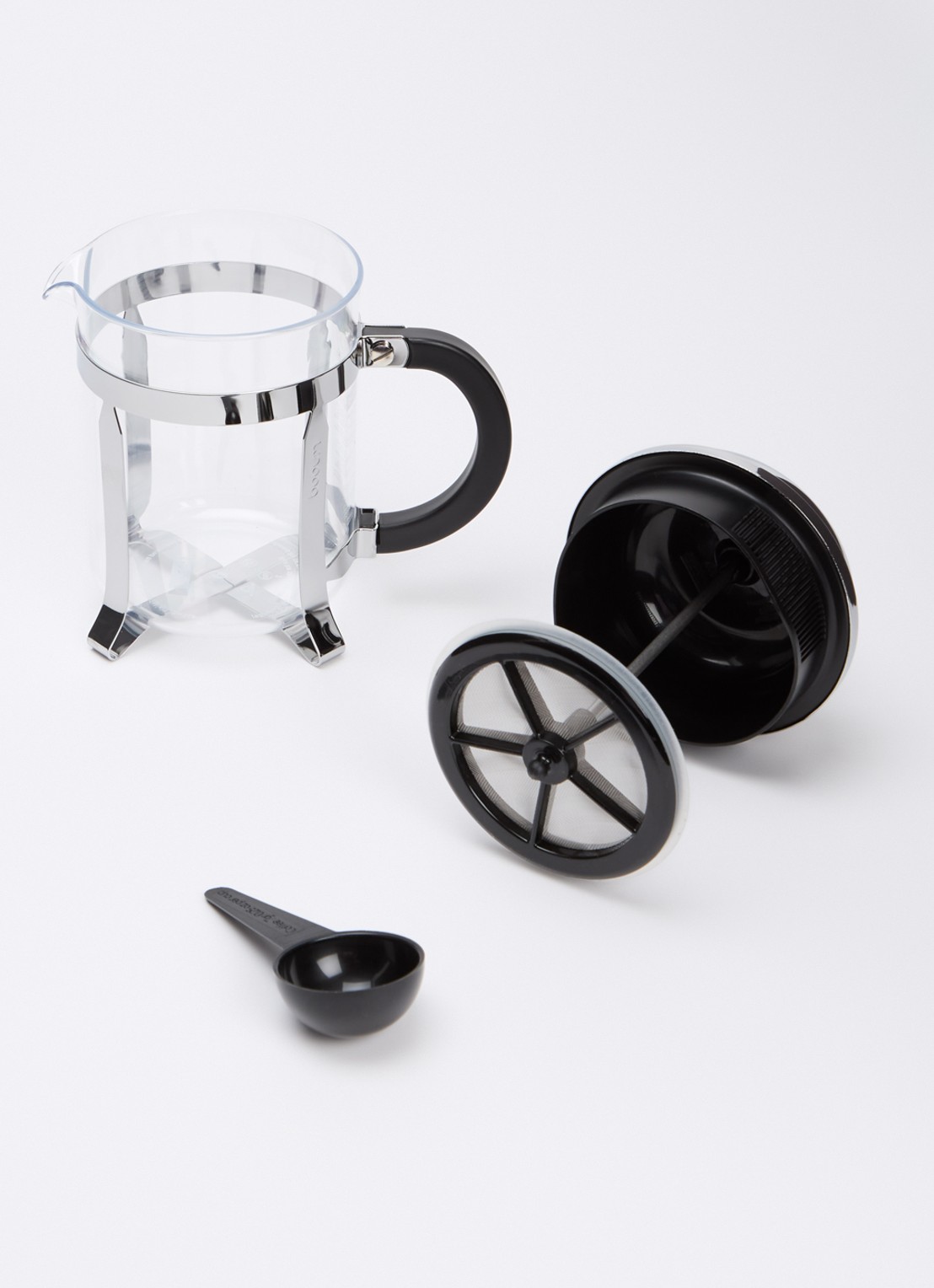 Bodum Chambord French Press koffiemaker 1924-16B - voorkant 2 zilver