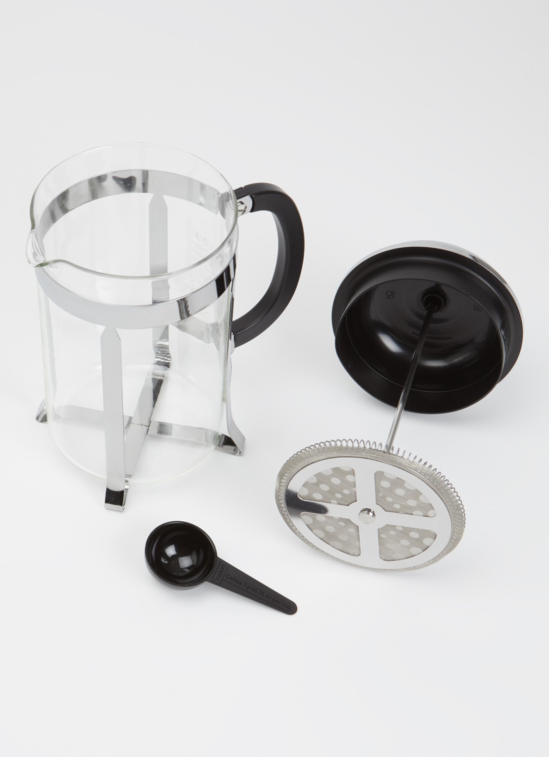Bodum Chambord French Press koffiemaker 1932-16 - voorkant 2 zilver