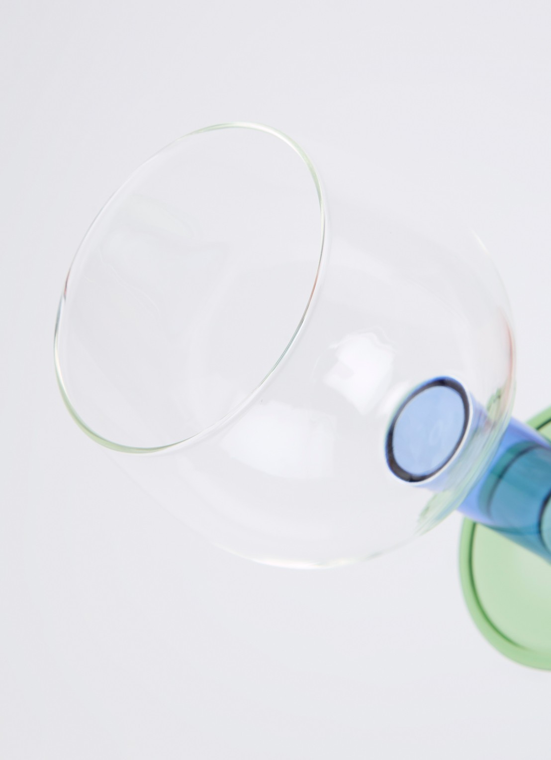 Bodum Chunky rode wijnglas 45 cl set van 2 - detail transparant