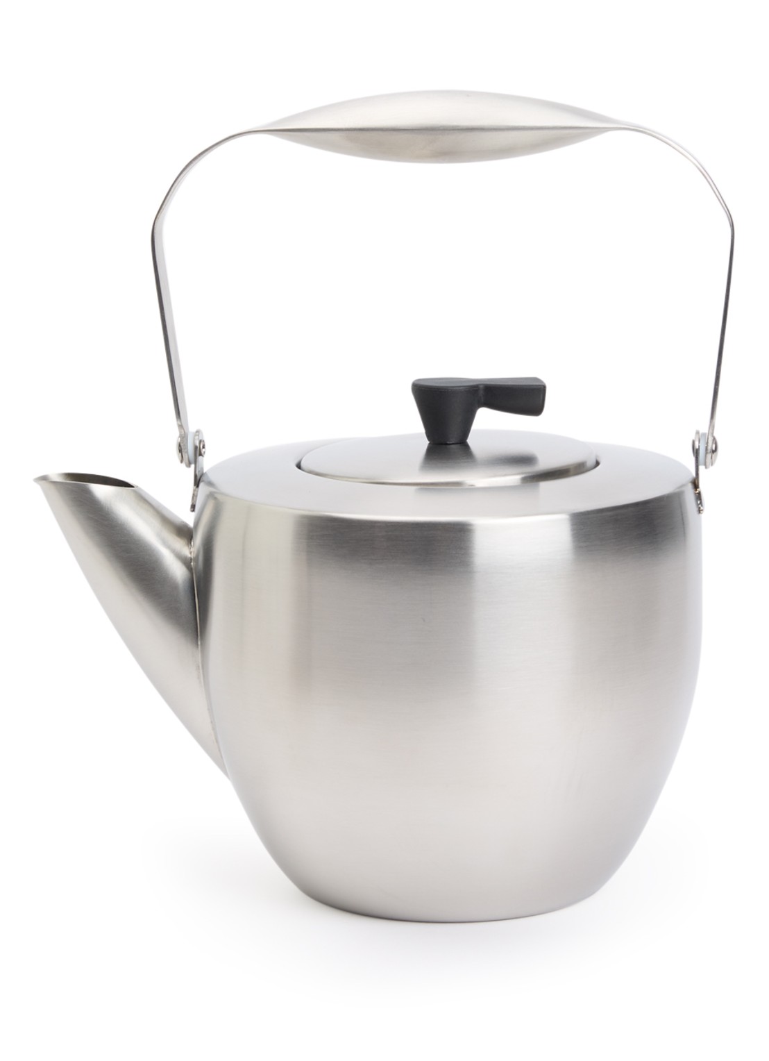 Bodum Columbia theepot met filter 1,5 liter - voorkant 2 zilver