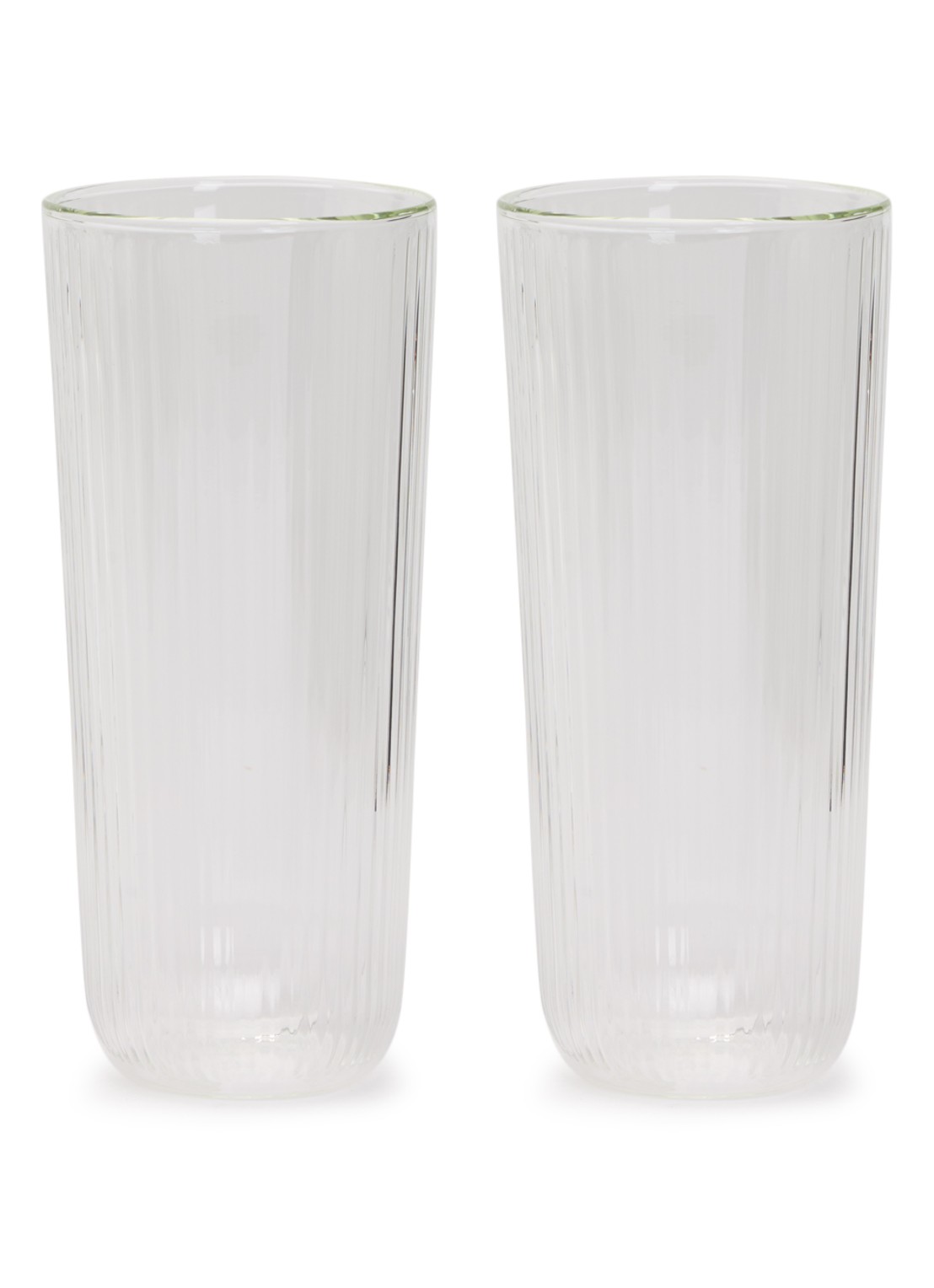 Bodum Douro dubbelwandig drinkglas 65 cl set van 2 - voorkant transparant