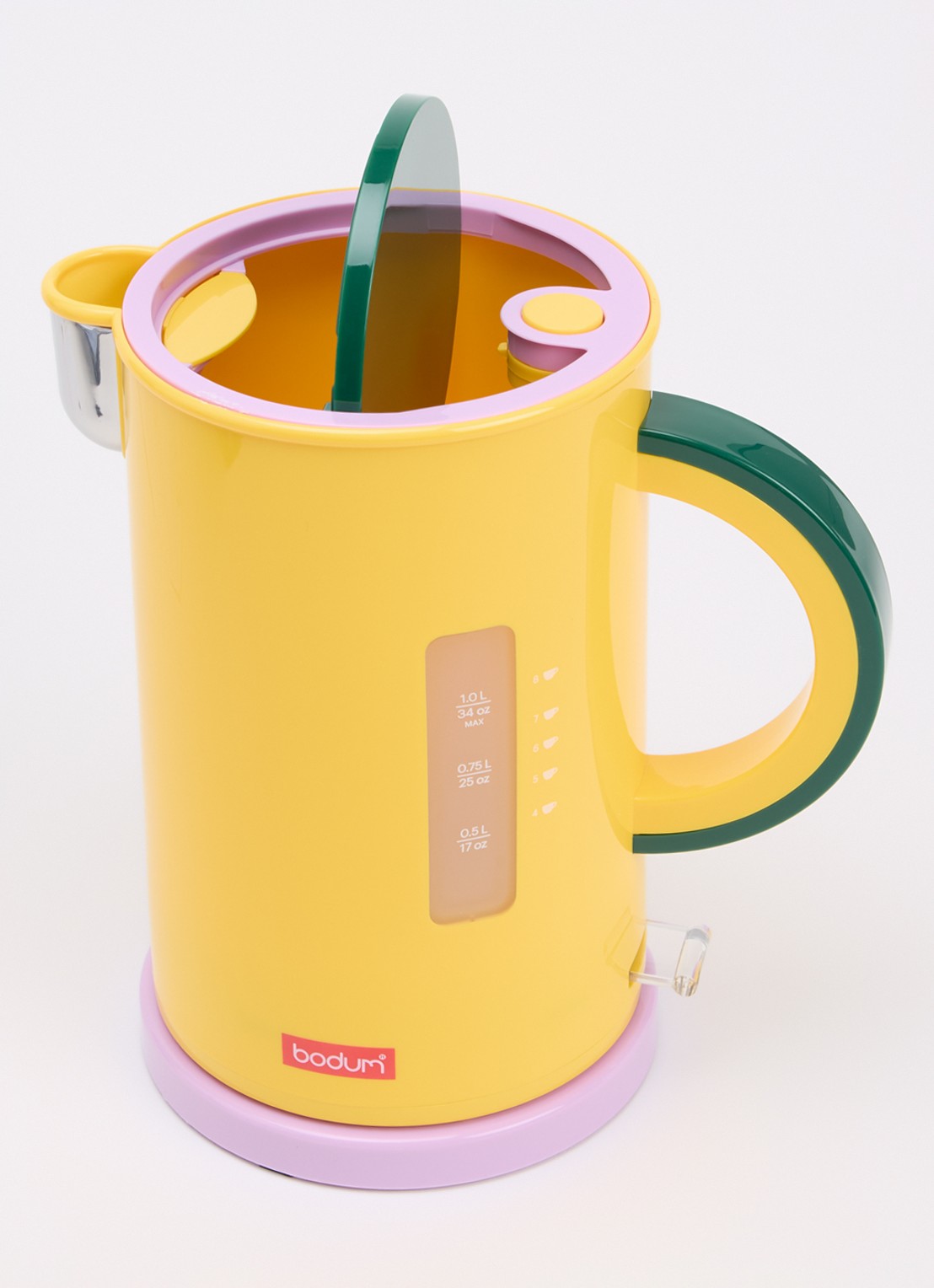 Bodum Ettore waterkoker 1 liter 12270 - detail geel