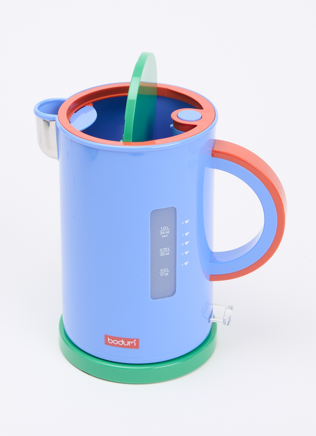 Bodum Ettore waterkoker 1 liter 12270 - detail blauw