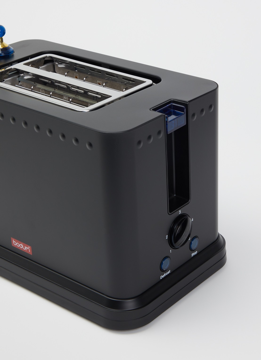 Bodum Ottoni broodrooster 2-slots 12297 - voorkant 2 zwart