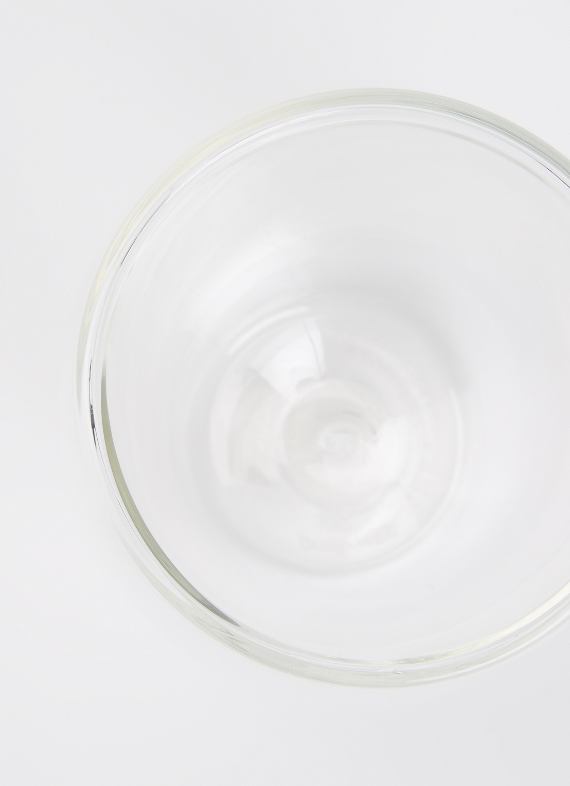 Bodum Pavina ristrettoglas 8 cl set van 2 - voorkant 2 transparant