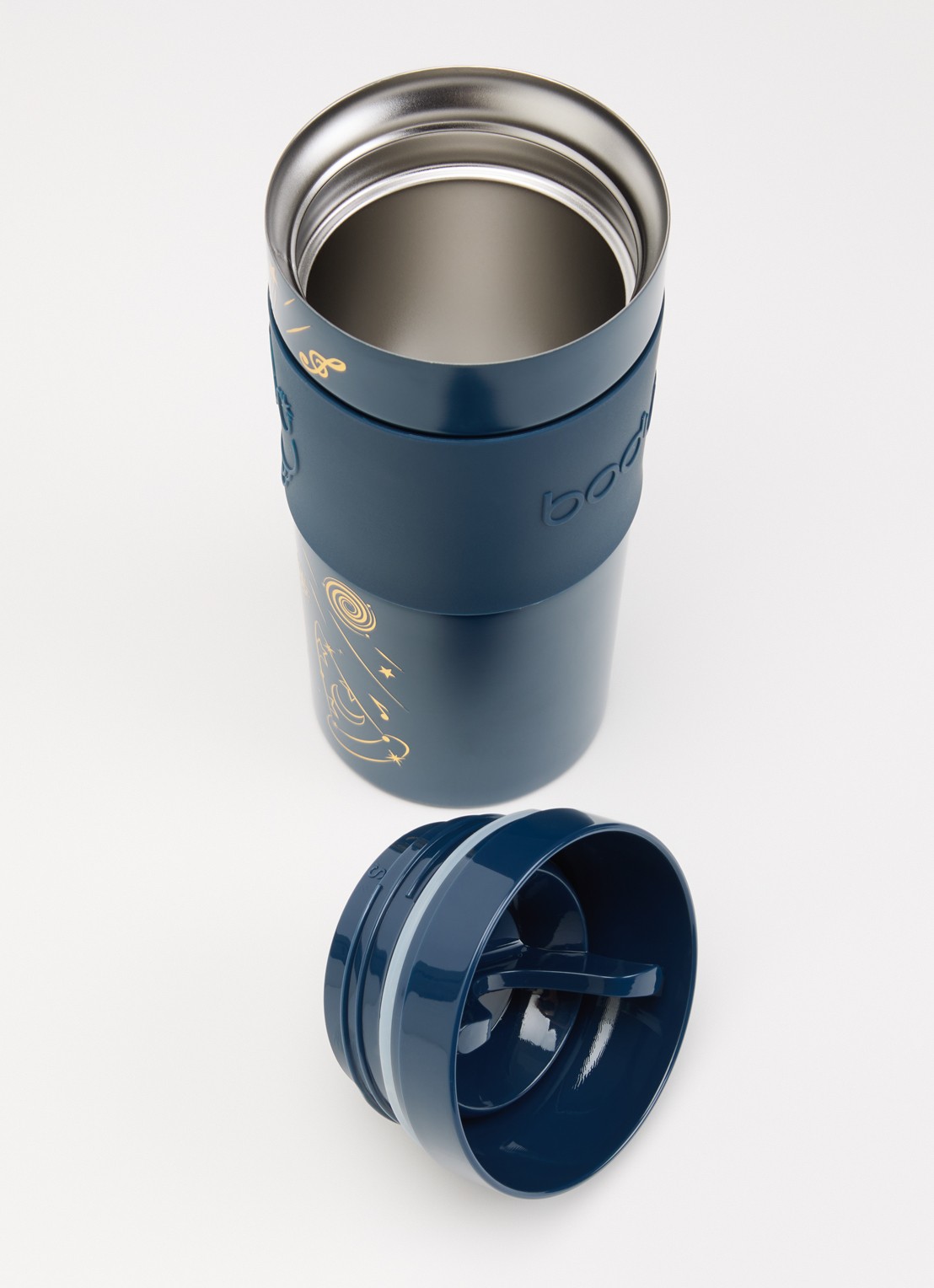 Bodum Travel Mug thermosbeker 35 cl - voorkant 2 indigo