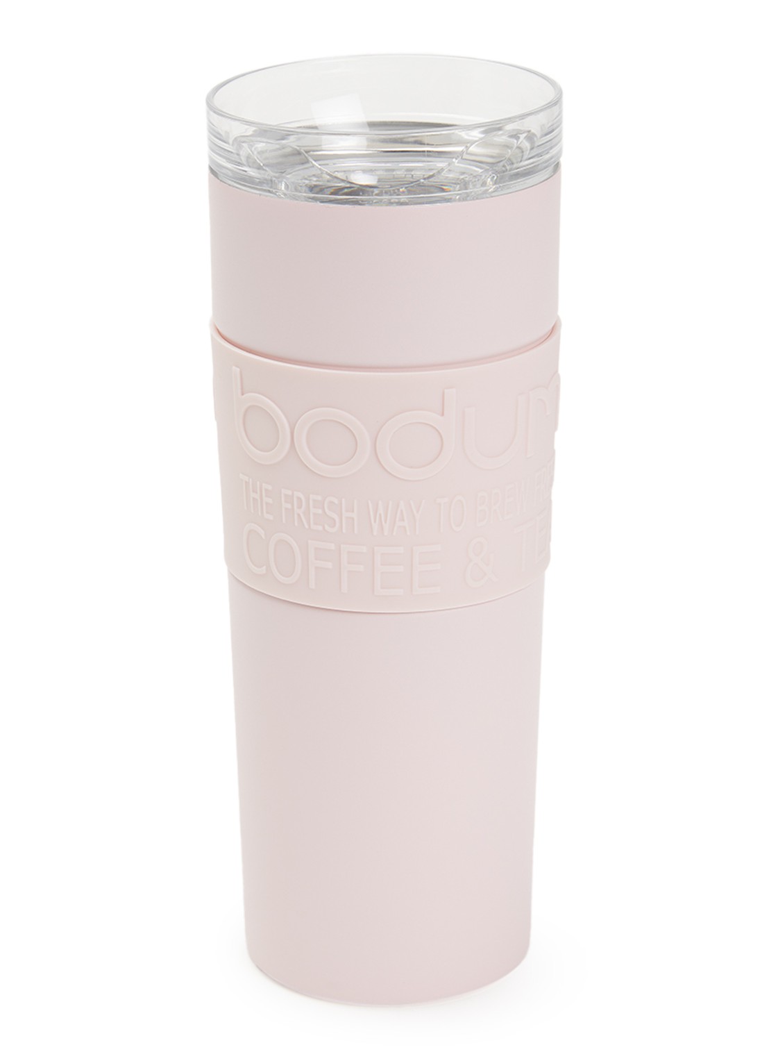 Bodum Travel Mug Vacuum thermosbeker 45 cl - voorkant roze