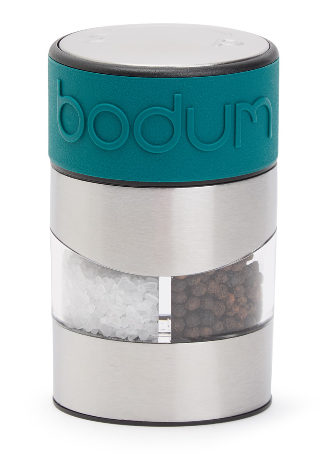 Bodum Zout- en pepermolen 11 cm - voorkant zeegroen