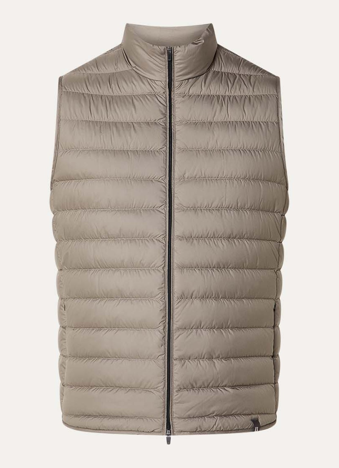 Boggi Milano Bodywarmer met ritszakken - voorkant 3 zand