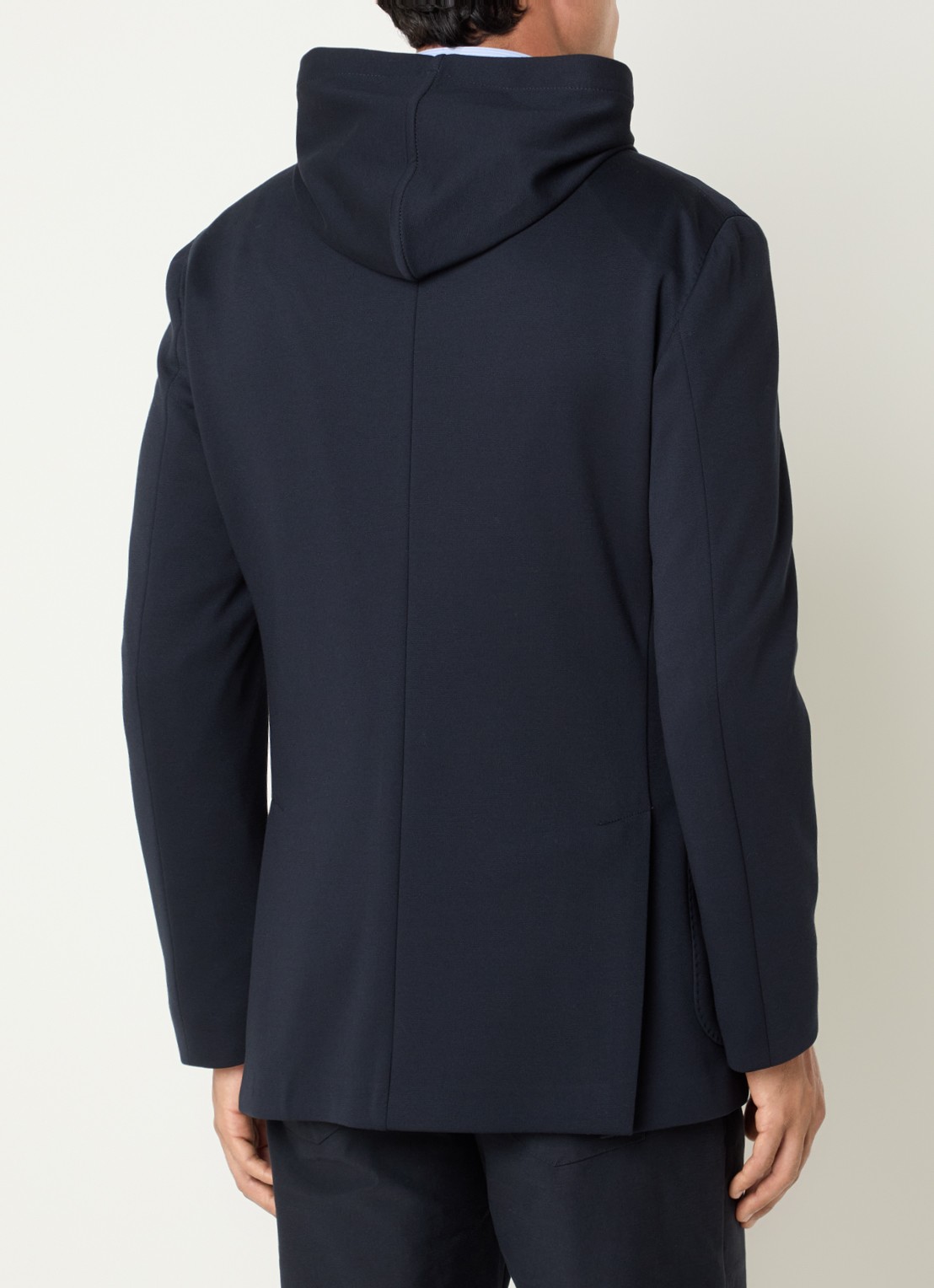 Boggi Milano Regular fit colbert met uitneembare voering - achterkant 2 donkerblauw