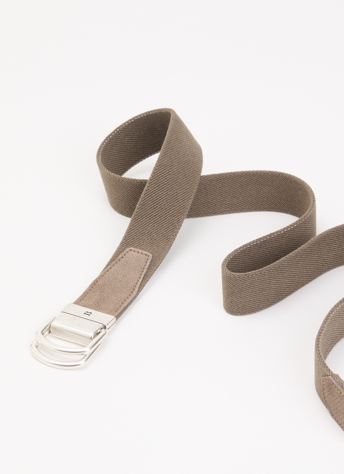 Boggi Milano Riem met stretch - detail taupe